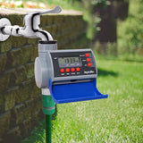 AQUALIN Solenoid Valve Electronic Digital Hose Water Timer Garden Irrigation LCD Display