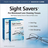 Bausch & Lomb Sight Savers Pre-Moistened Lens Cleaning Tissues 2 Packs/200 Wipes