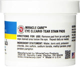 Miracle Care Tear Stain Pads For Dogs and Cats - 90 Count Package