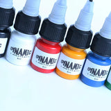 7 Colors Professional Tattoo Ink Body Art Natural Plant Micro Pigment Ink