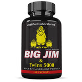 Big Jim and Twins Xtreme 5000 Nitric Oxide Pills