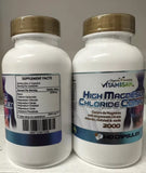 MAGNESIUM CHLORIDE MAXICLORURO CAPS 140 CAPSULES 2000mg CLORURO DE MAGNESIO