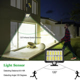 1200000lm LED Solar Street Light Security Flood Lamp Motion Sensor Outdoor Wall