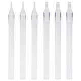 CLEAR Disposable Tattoo Tube FREEFLOW Gripless LONG Tip Sterile (3 round Tip x50)