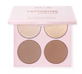 DOLL 10 Captivating Contour Talc-Free Highlight & Contour Palette - 4 Shades