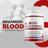 Blood Boost Formula- Blood Sugar Supplement Supports Glucose-60 Capsules