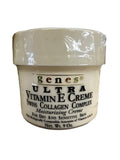 4pack of 9oz Jars Genes Ultra Vitamin E Creme 9 oz. Swiss collagen complex