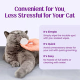 Acne Away Cat Acne Wipes - Feline Acne Treatment