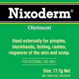 Nixoderm Ointment Skin Problems Acne Rashes Eczema & Ringworm 17.7g Herbs