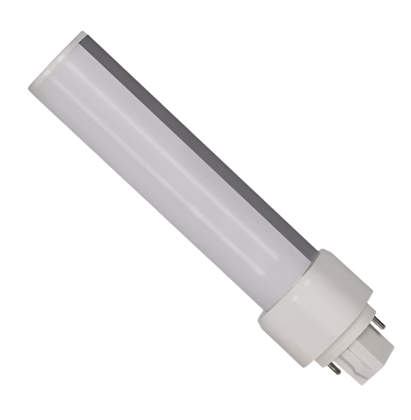 Satco S9856 LED PL 2-Pin Bi-Pin G24d G24d-3 9W =26W Replacement 4000K Cool White