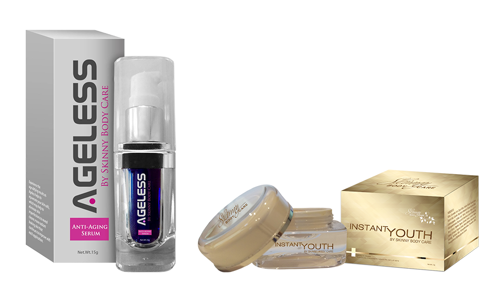 Live Good Skin Care Pack 1 Ageless Skin Serum 1 Instant Youth