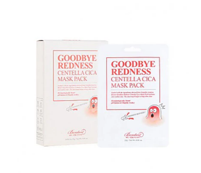 Benton - Goodbye Redness Centella Cica Mask Pack Set (10pcs) — kate ...