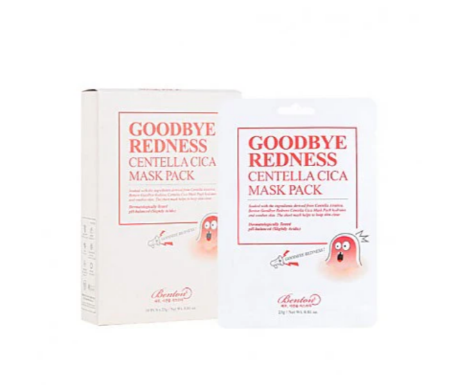 Benton - Goodbye Redness Centella Cica Mask Pack Set (10pcs)