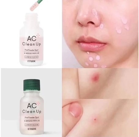 AC Clean Up Pink Powder Spot 15ml x 1PC Calamine Spot Care