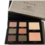 Mally Muted Muse Velvet Eyeshadow Palette 8 shades NIB (389)