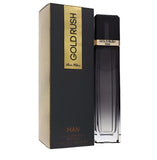 Paris Hilton GOLD RUSH MAN EDT Spray 3.4 oz NIB (694) Mens