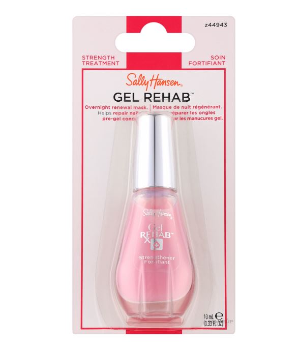 Sally Hansen GEL REHAB OVERNIGHT RENEWAL MASK Strength Treatment 0.33 oz (943)