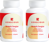 Konscious, Keto, Metabolic Energizer, 60 Caps