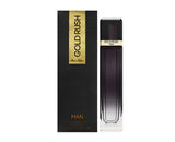 Paris Hilton GOLD RUSH MAN EDT Spray 3.4 oz NIB (694) Mens