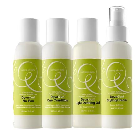 4pc Devacurl SET No Poo Conditioner Gel Cream 3 oz Each TRAVEL SIZE (478)