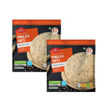 Haldiram's Phulka Roti | 360G | Roti | Ready to Eat | 100% Fresh | Indian Origin (Pack of 2)