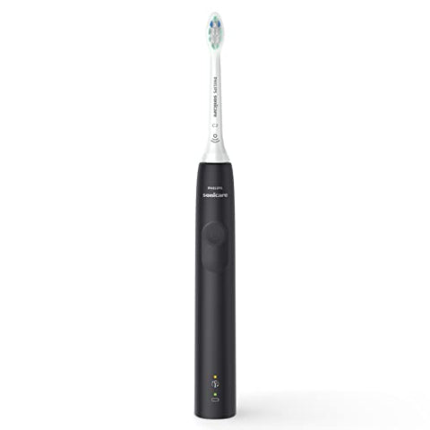 Philips Sonicare 4100 Power Toothbrush, Rechargeable Electric Toothbrush with Pressure Sensor, Black