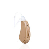 Otofonix Elite OTC Hearing Aid with Background Noise Reduction, Battery Powered, Behind-the-Ear Nearly-Invisible, for Seniors & Adults with Mild to Moderate Hearing Loss, Right Ear, Beige