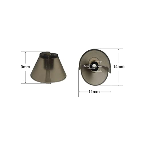 Hearing aid Domes for Resound Tulip Sure fit Replacement semi Open Earbuds 10 Counts