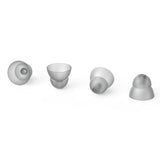 Hearing Aid Domes - Double Layer Closed Type Power Dome for Resound SureFit RIC and Open Fit BTE Hearing Amplifier Ear Tips Accessories with Carry Case (Small 20pcs Pack)