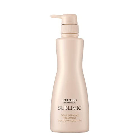 Shiseido Shiseido Professional Sublimic Aqua Intensive Treatment W: For Weakened Hair, 17.6 oz (500 g) Treatment