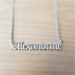 Custom Curb Chain Name Necklace