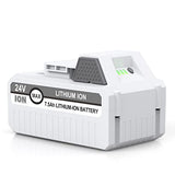 7500mAh 24VBAT-LTX Replacement Battery Compatible with Sun Joe and Snow Joe 24V Battery for 24VBAT-LTW 24VBAT-LTE 24VBAT-LT 24VBAT 24V-X2-SB18 24VBAT-XR iON+ System for Joe iON+ 24V Series Battery