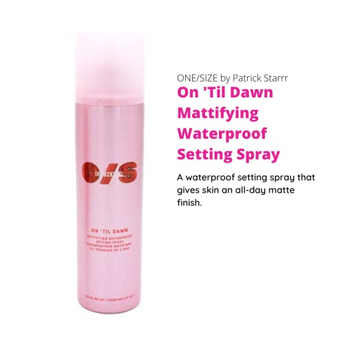 ONE/SIZE by Patrick Starrr On 'Til Dawn Mattifying Waterproof Setting Spray 3.4 oz/ 143 mL