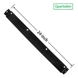 Gpartsden 24” Snow Blower Shave Plate 790-00120-0637 Scraper bar Replacement for MTD 2 Stage Snow Thrower 784-5581A