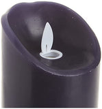 Sterno Home MGT814307NB00 Navy Blue Wax Pillar with Timer