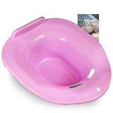 Fivona Yoni Steam Seat Over the Toilet for V Steaming and Sitz Bath Soak - Vaginal Steaming Tub - Basin for Hemorrhoids and Postpartum Care - Fits Most Toilet Shapes