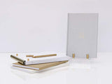 russell+hazel Acrylic Easel Display, Clear, 4” x 6” x 6”