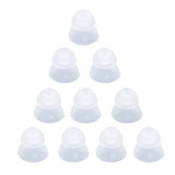 Hearing Aid Power Domes Double Layer Tips Suitable for GN Resound Sure Fit Models 10mm (Mx10)