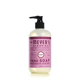 MRS. MEYER'S CLEAN DAY Hand Soap, Peony, Made with Essential Oils, 12.5 oz