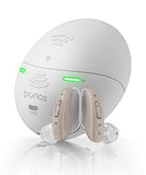 BRUNOS Hearing Aids for Seniors, Charger Case On-the-Go, USA-Made Digital Core, Volume and Modes Adjustable, Rechargeable and Active Noise Cancelling with Dual Microphones, OTC Hearing Amplifier