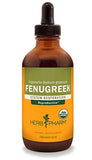 Herb Pharm Certified Organic Fenugreek Liquid Extract for Female Reproductive Support - 4 Ounce