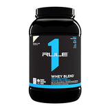 Rule 1 R1 Whey Blend, Birthday Cake - 1.99 lbs Powder - 24g Whey Concentrates, Isolates & Hydrolysates with Naturally Occurring EAAs & BCAAs - 27 Servings