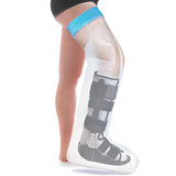 Waterproof Cast Covers for Shower Leg Adult Full long leg Protection to Wounds, Keeps Cast and Bandage Dry Bath,Watertight Cast Bag Showering for Surgery Foot, Ankle, Knee Burns Reusable