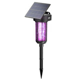 Solar Bug Zapper Outdoor Mosquito Trap Killer Mosquito Killer Lamp，Cordless & Rechargeable ，Fly Zapper Mosquito Catcher Lamp Decor Light for Patio Garden