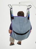 Patient Aid Full Body Solid Fabric Patient Lift Sling, Size Large, 600lb Weight Capacity