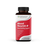 Blood Nourish-R - Iron Deficiency Supplement - Supports Anemia, Fatigue, Paleness & Dizziness - No Constipation - Blood Building - Iron, Alfalfa, Raspberry & Vitamin B-12-60 Capsules