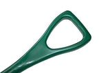 Bully Tools 42-Inch One-Piece Poly Scoop/Shovel for Snow Mulch Cleaning (Green)