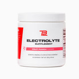 TB12 Electrolyte Supplement Powder for Fast Hydration by Tom Brady - Natural, Easy to Mix Powder. Low Sugar, Low Calorie, Dairy Free, Vegan. Magnesium, Sodium, Potassium, Zinc. (Fruit Punch)
