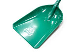 Bully Tools 42-Inch One-Piece Poly Scoop/Shovel for Snow Mulch Cleaning (Green)