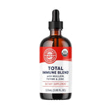 VIMERGY Total Immune Blend TM*– Fast-Absorbing Immune Support – All-Season, Zinc, Thyme, & Mullein Drops – Non-GMO, Vegan, USDA Organic, 57 serv (115 mL)